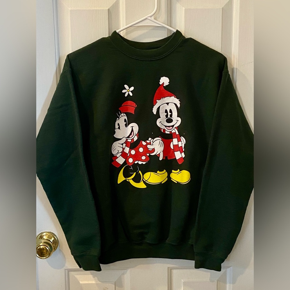 Retro Disney Mickey Minnie Sweatshirt Y2K